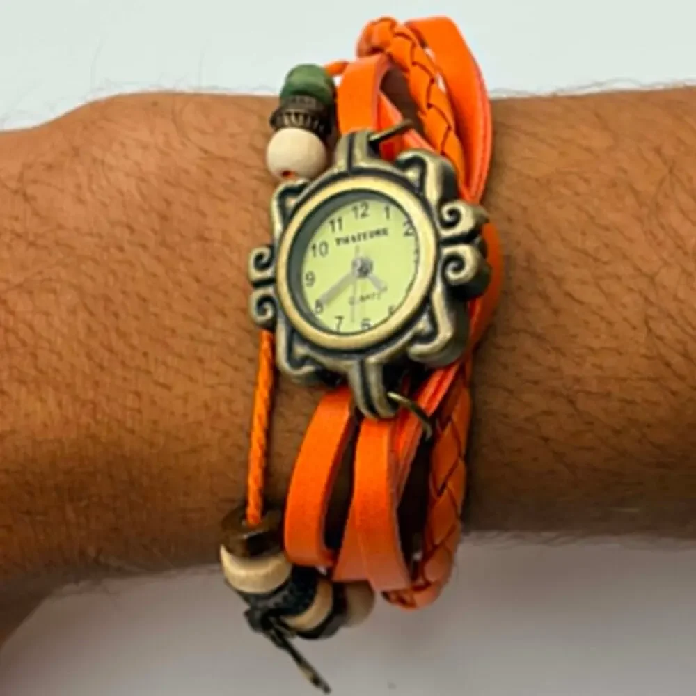 Gold & Orange Layer Thaitime Watch